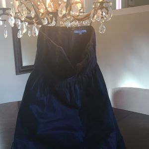 Antonio Melani Navy Blue Strapless Cocktail Dress